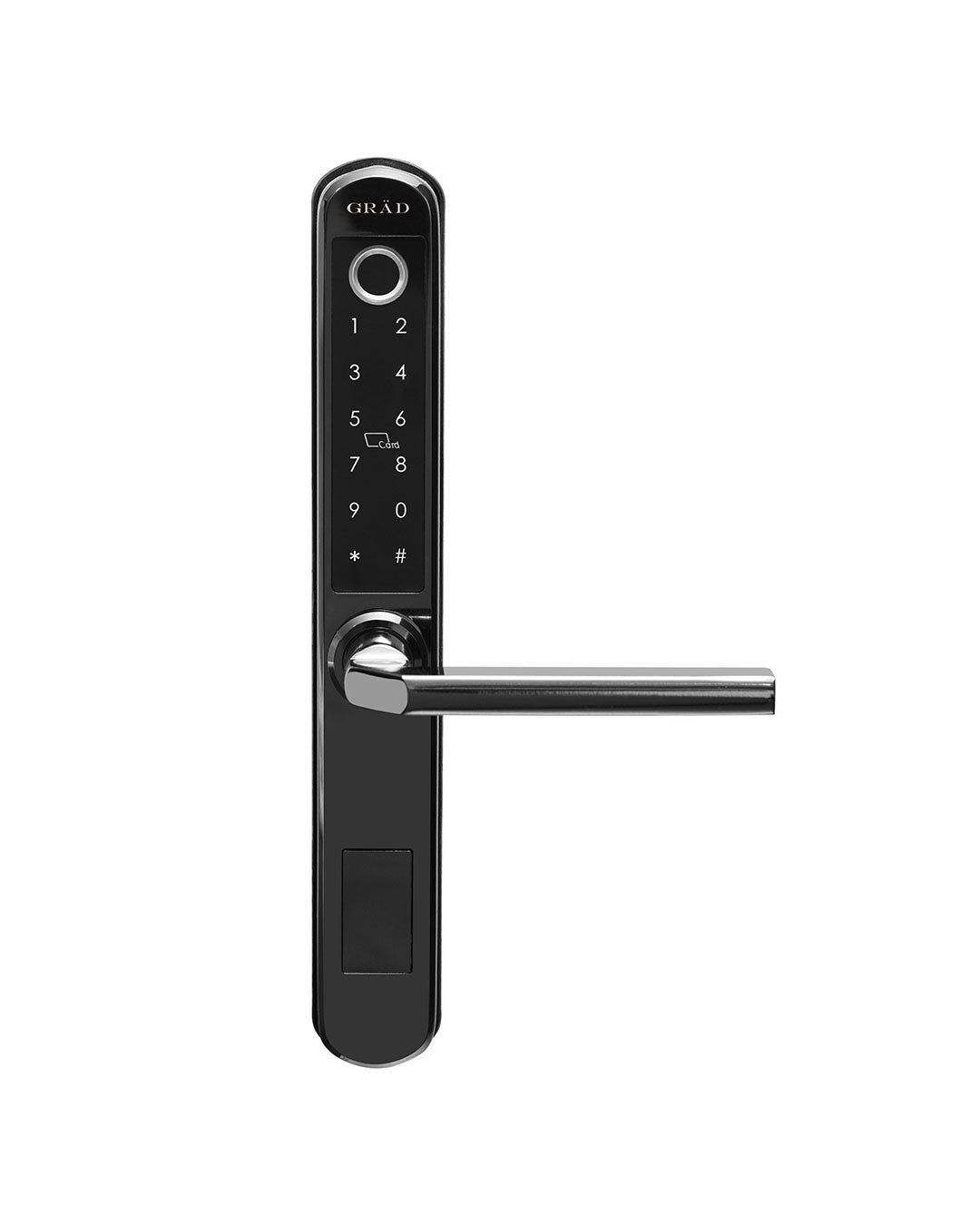 Gräd AA200 WP Electronic Lock - Black Chrome