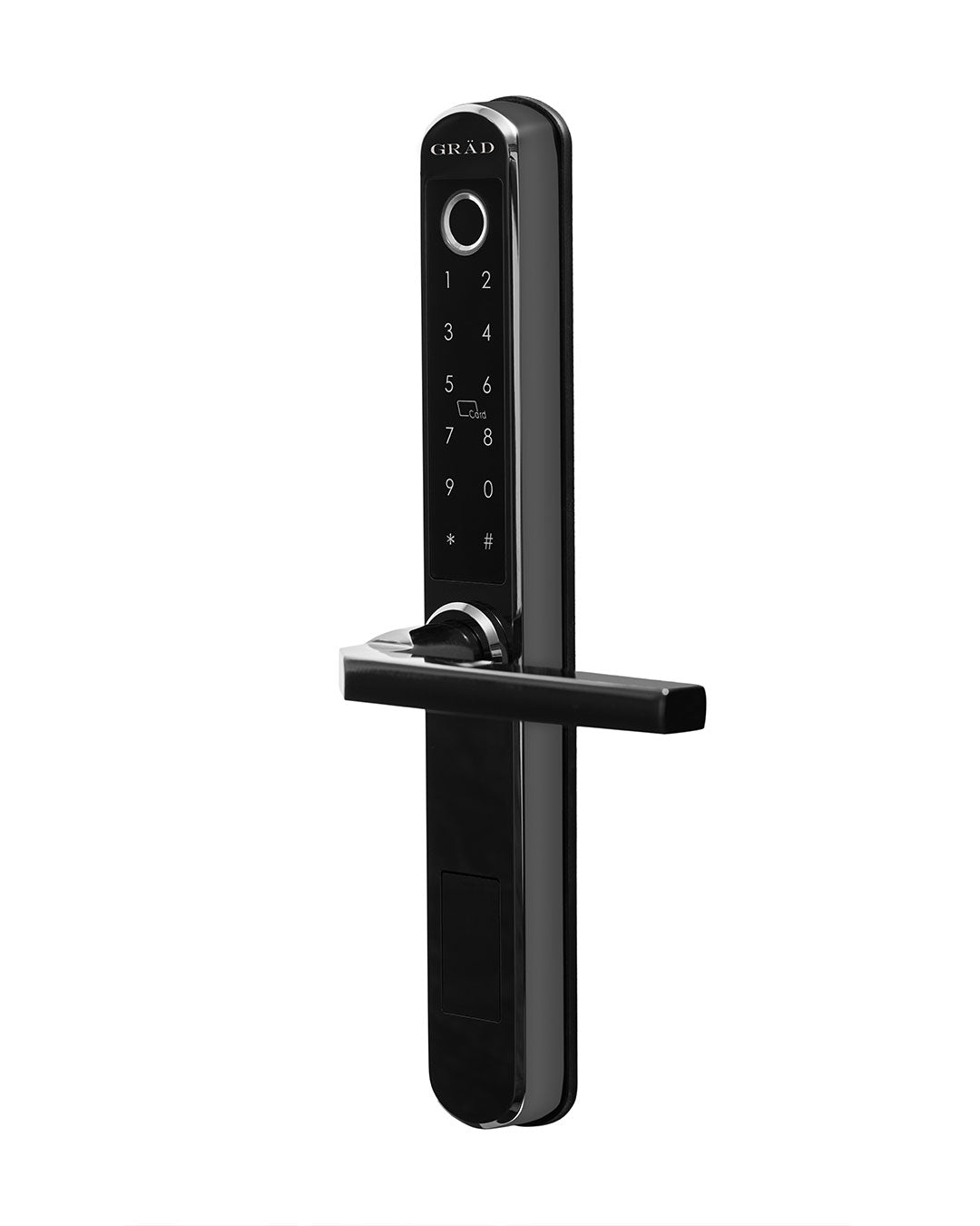 Gräd AA200 WP Electronic Lock - Black Chrome