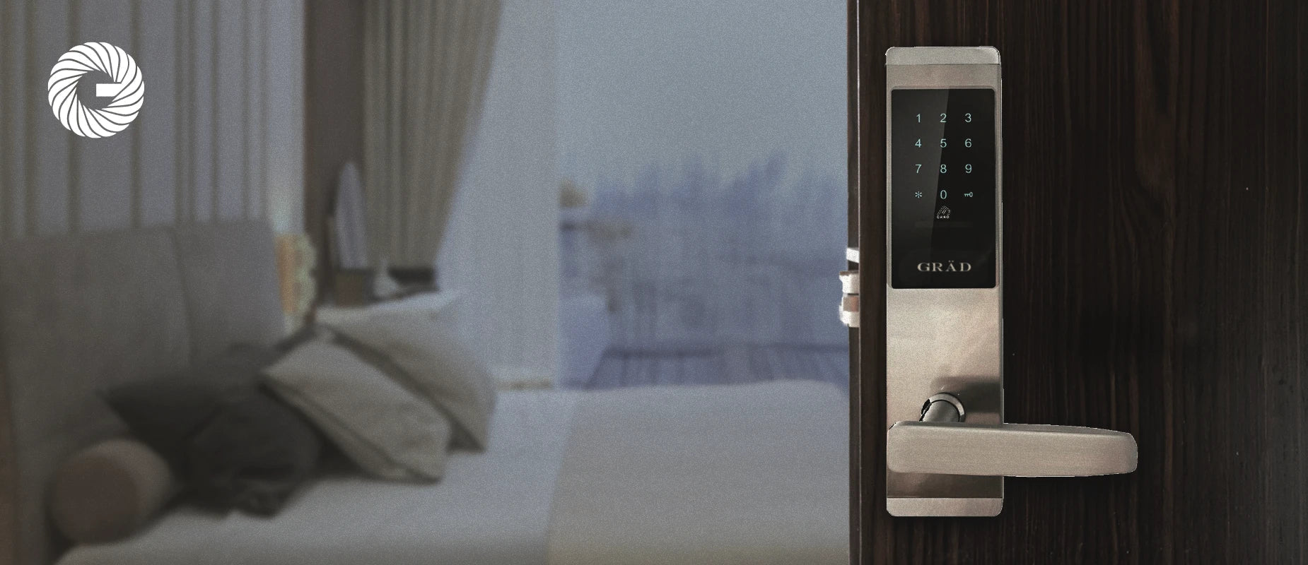 Fechaduras eletrônicas para hotéis e pousadas